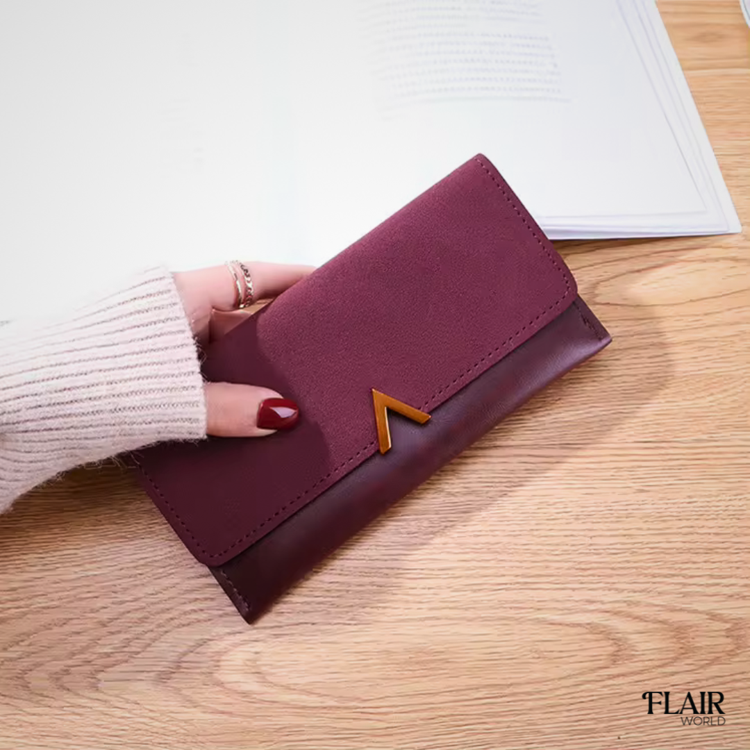 Jane Maroon Wallet
