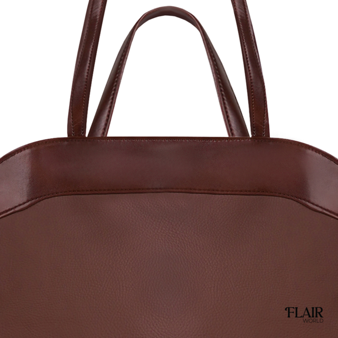 Alba Brown Tote Bag