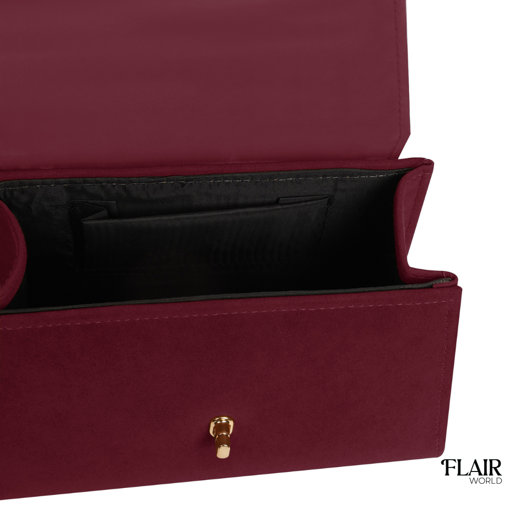 Candela Maroon Bag