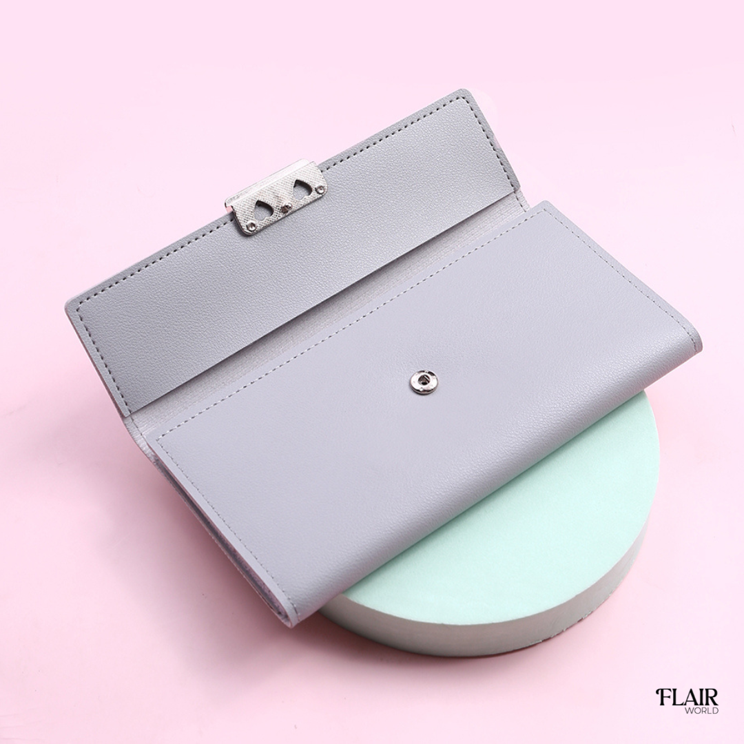 Evelyn Grey Wallet