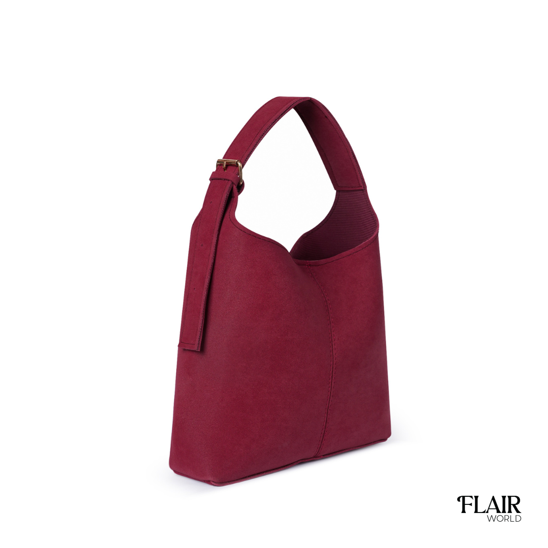 Rachel Maroon Hand Bag