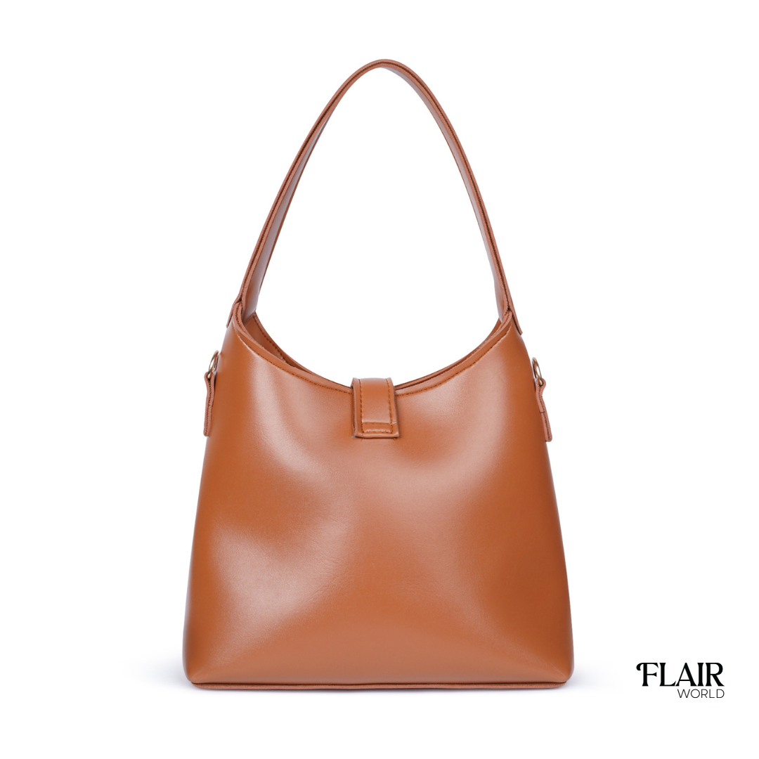 Mona Brown Hand Bag