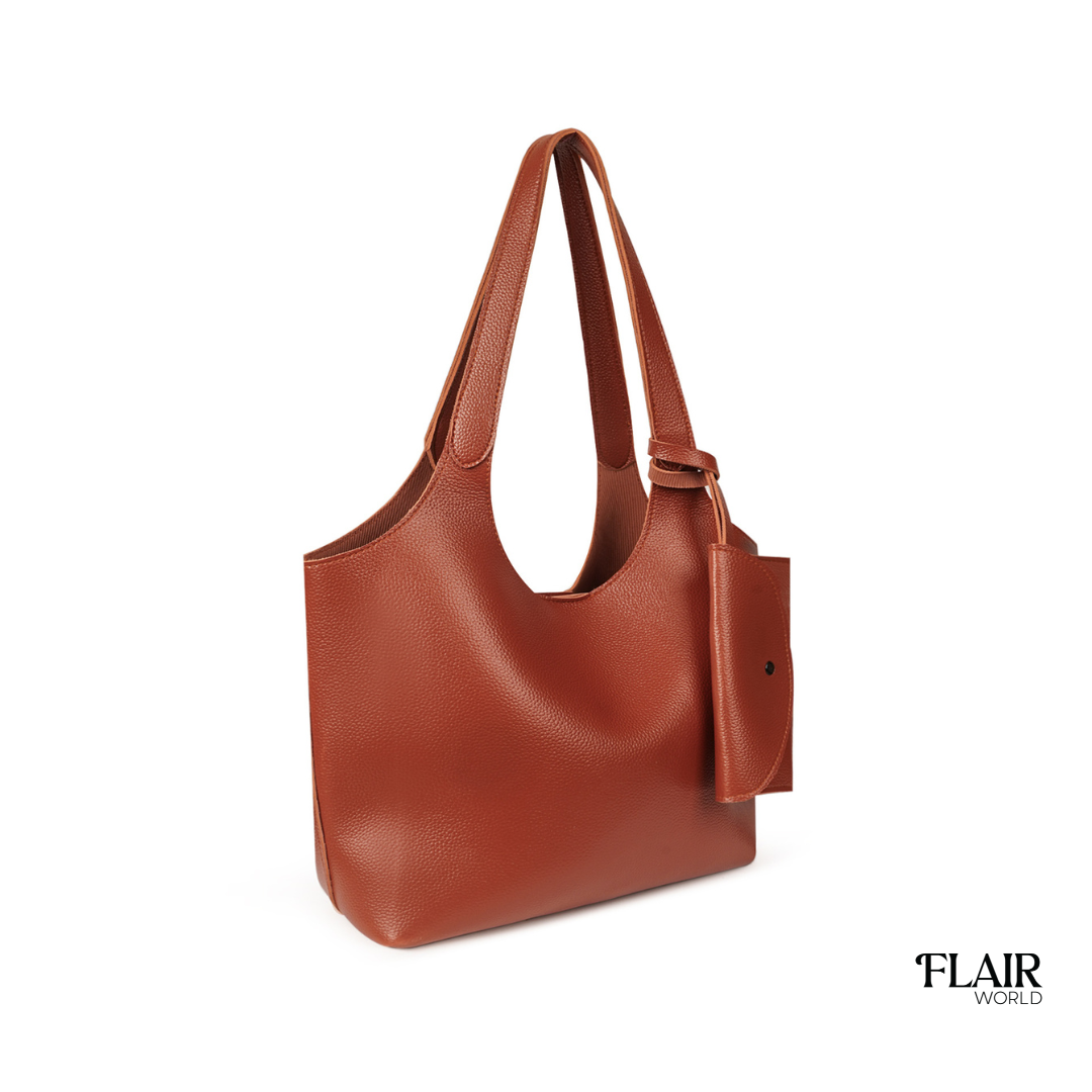 Sansa Brown Tote Bag
