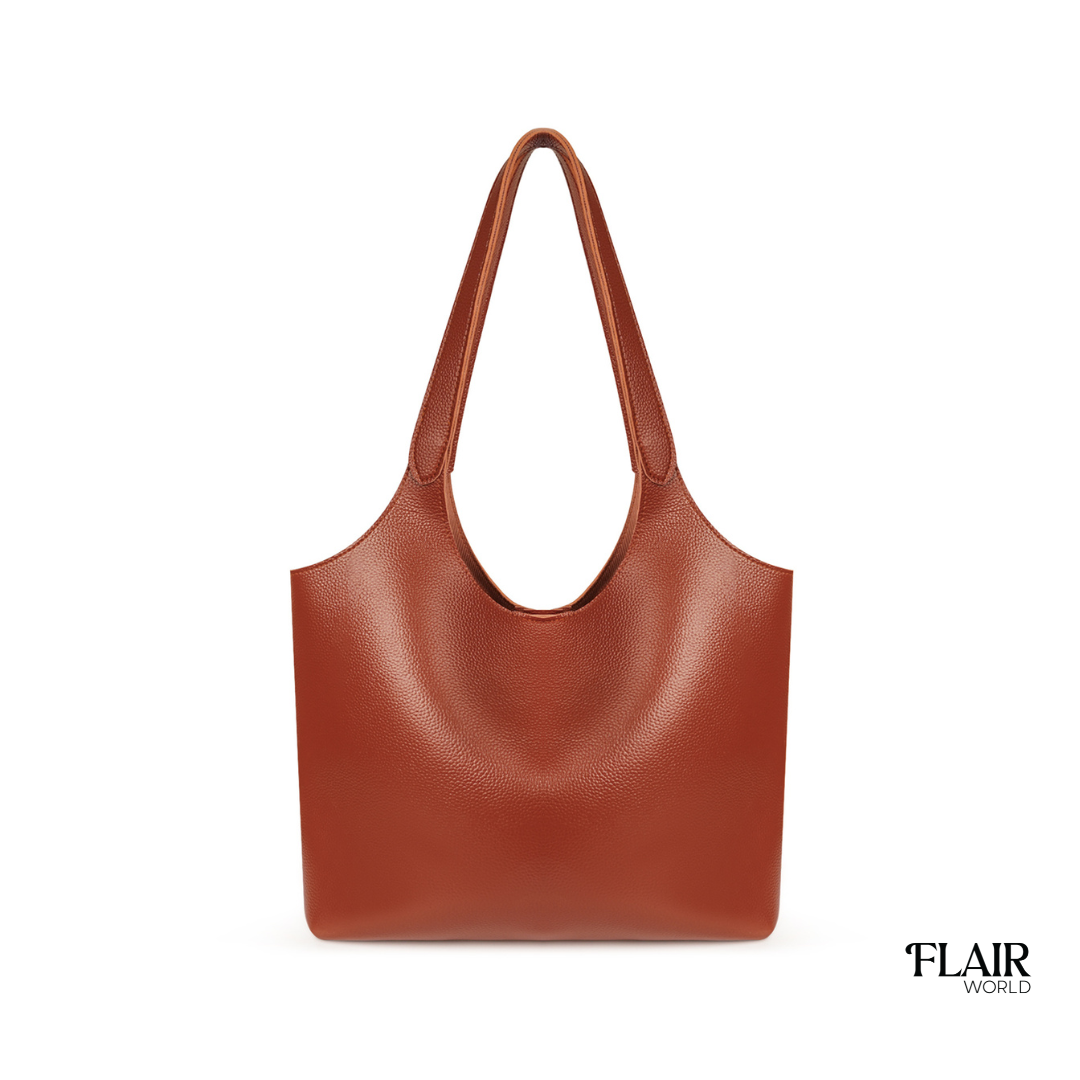 Sansa Brown Tote Bag