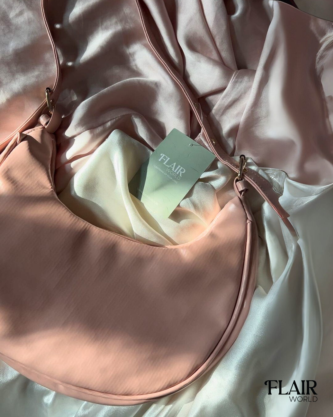 Roseeta pink Hobo Bag