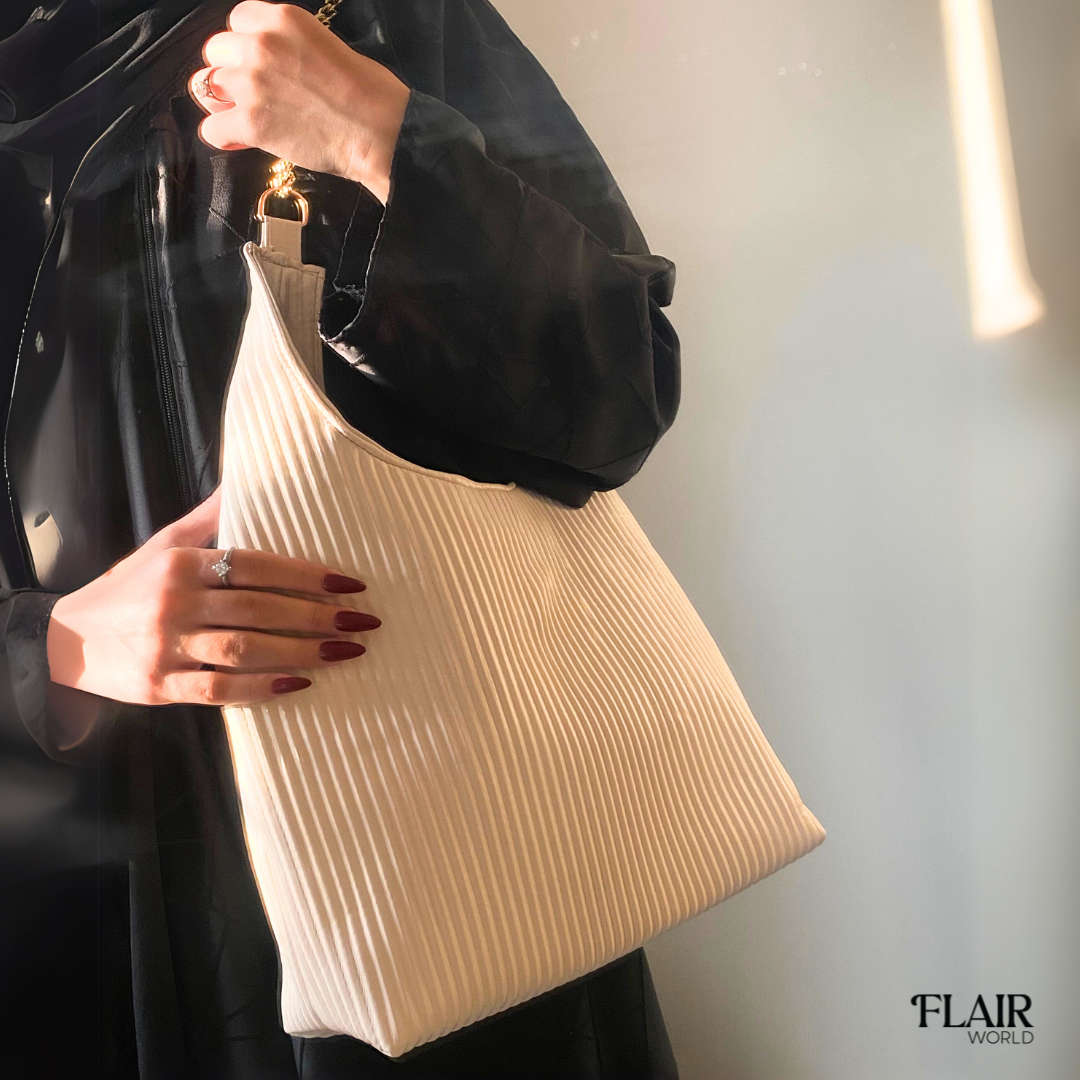 Emily Cream Tote Bag