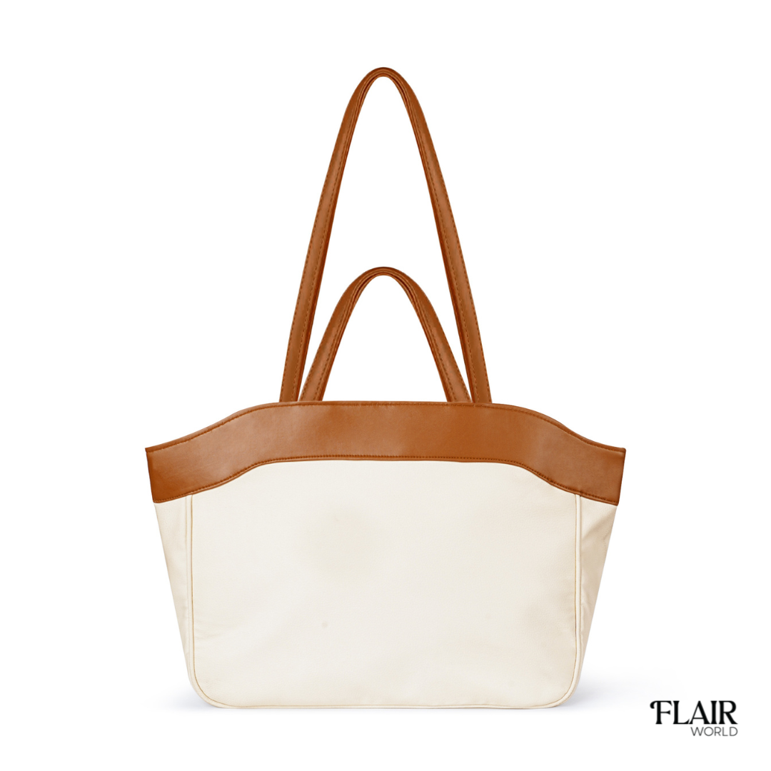 Alba Cream Tote Bag