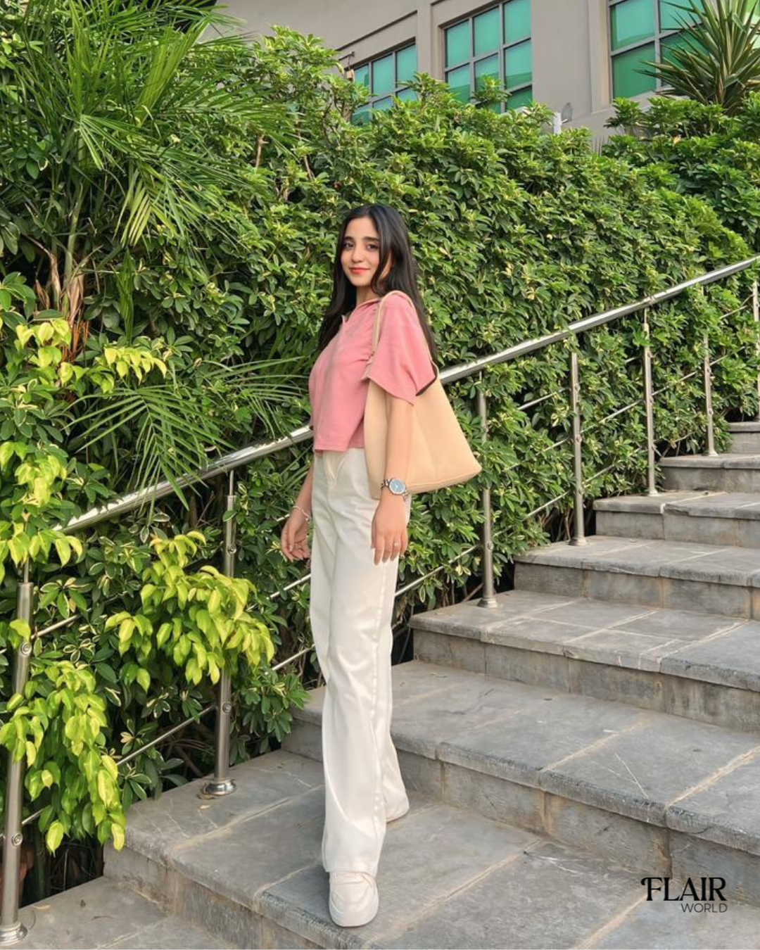 Rachel Beige Hand Bag