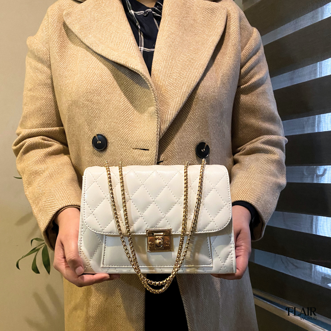 Clara White Bag