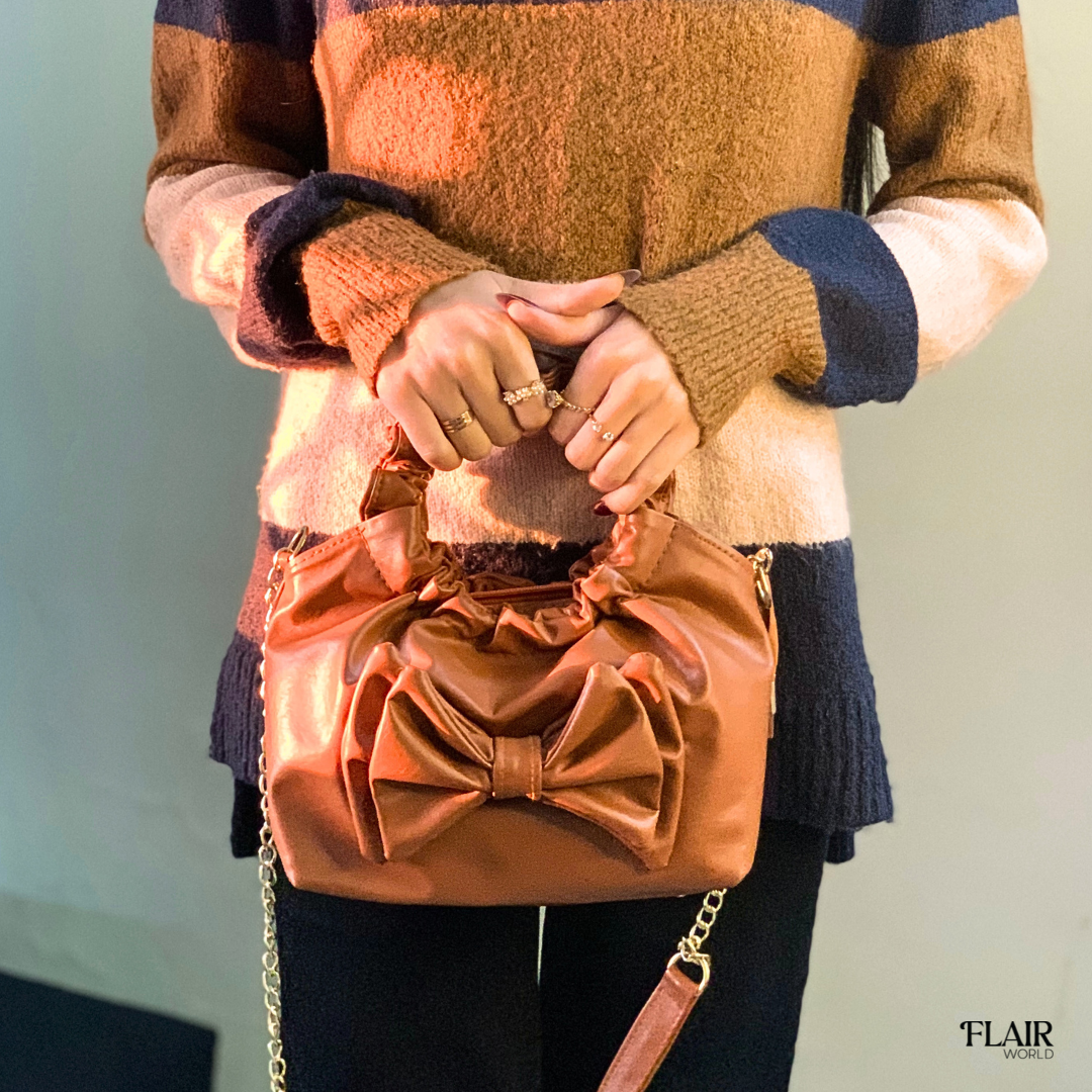 Levander Light Brown Bag
