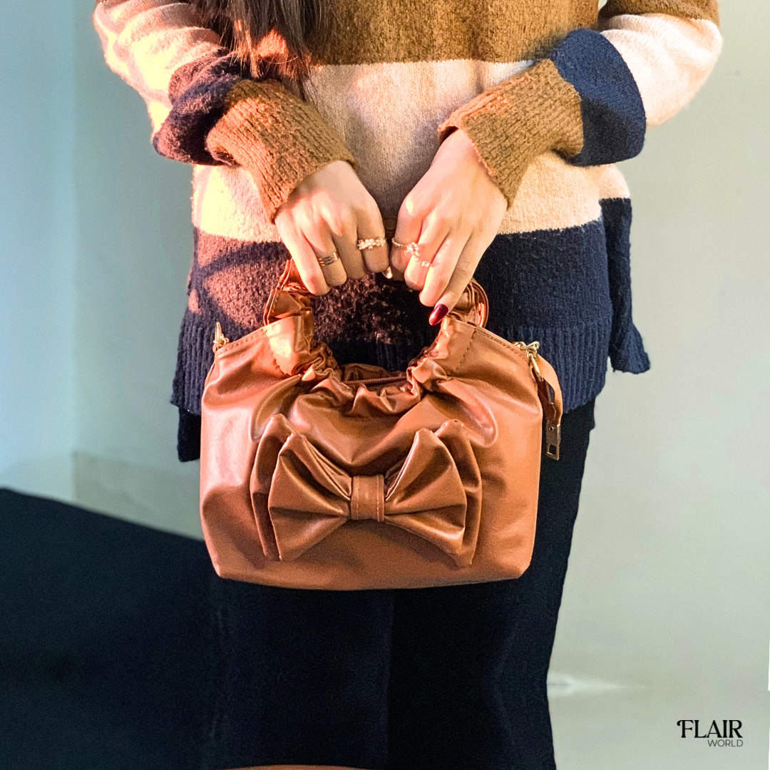 Levander Light Brown Bag