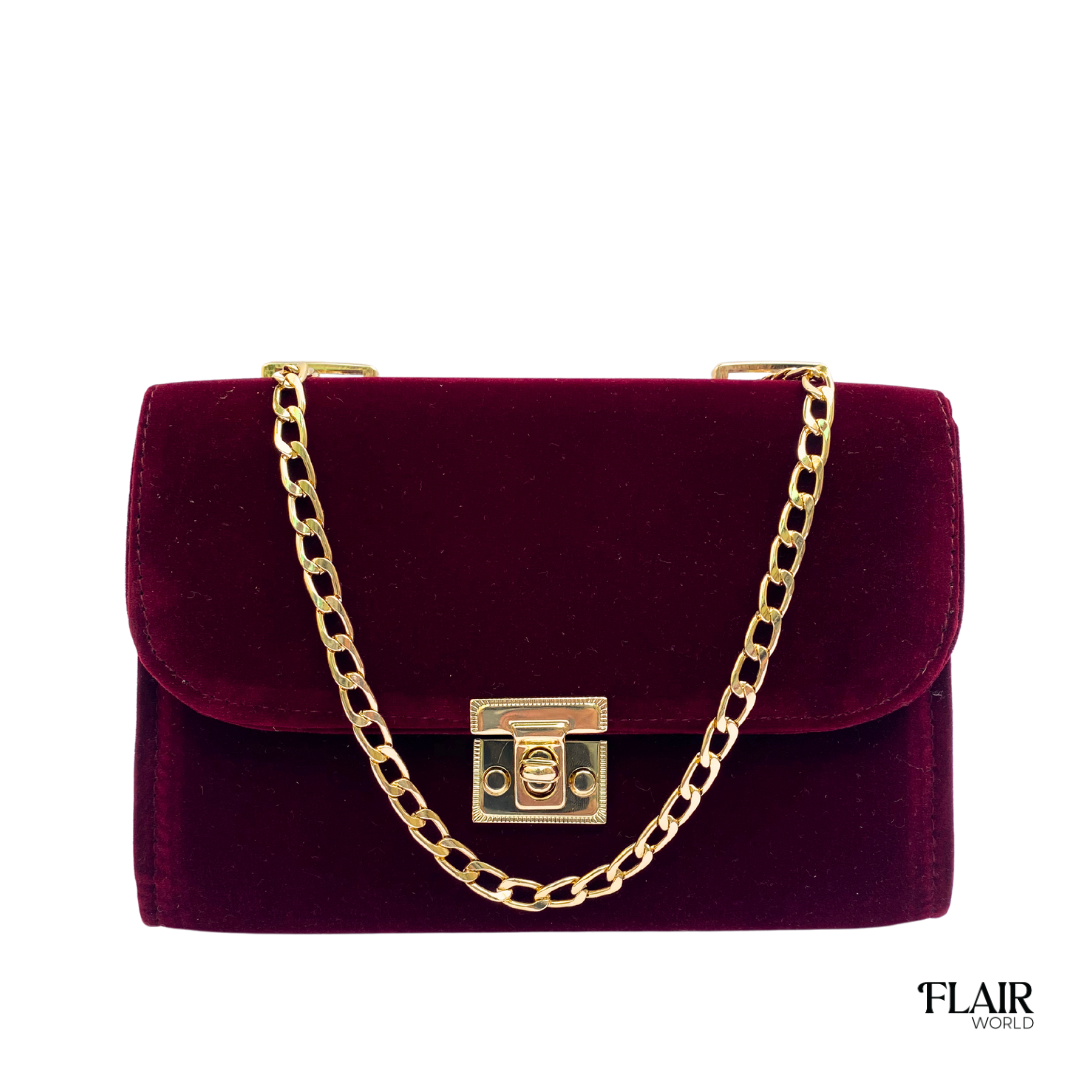 Maroon handbag online