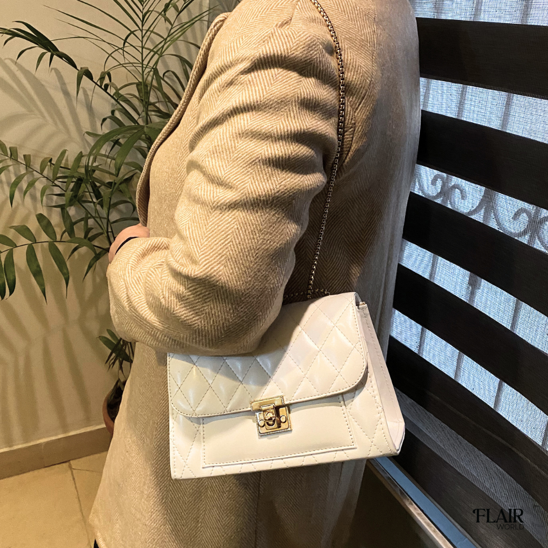 Clara White Bag