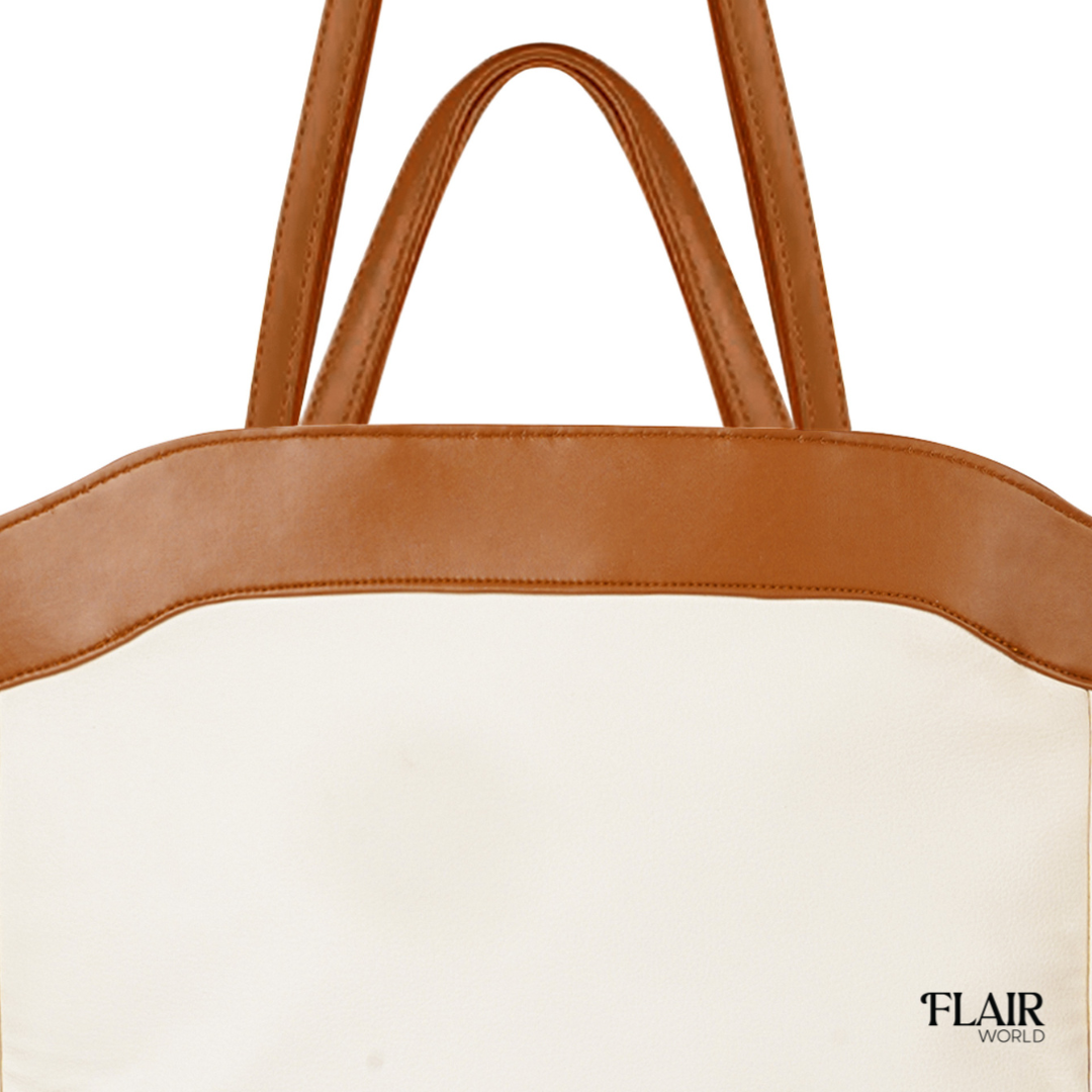 Alba Cream Tote Bag