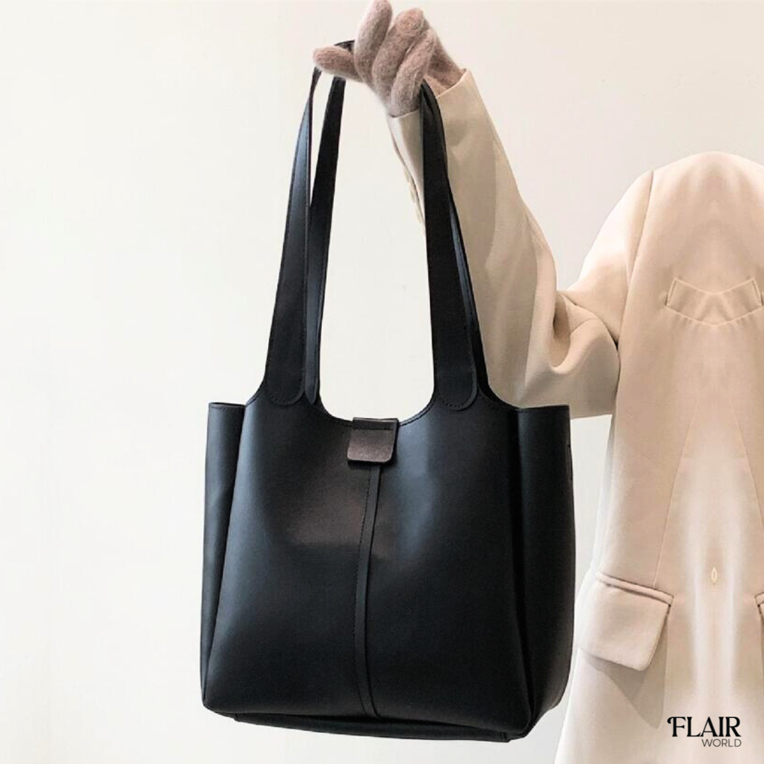 Cherry Black Tote Bag