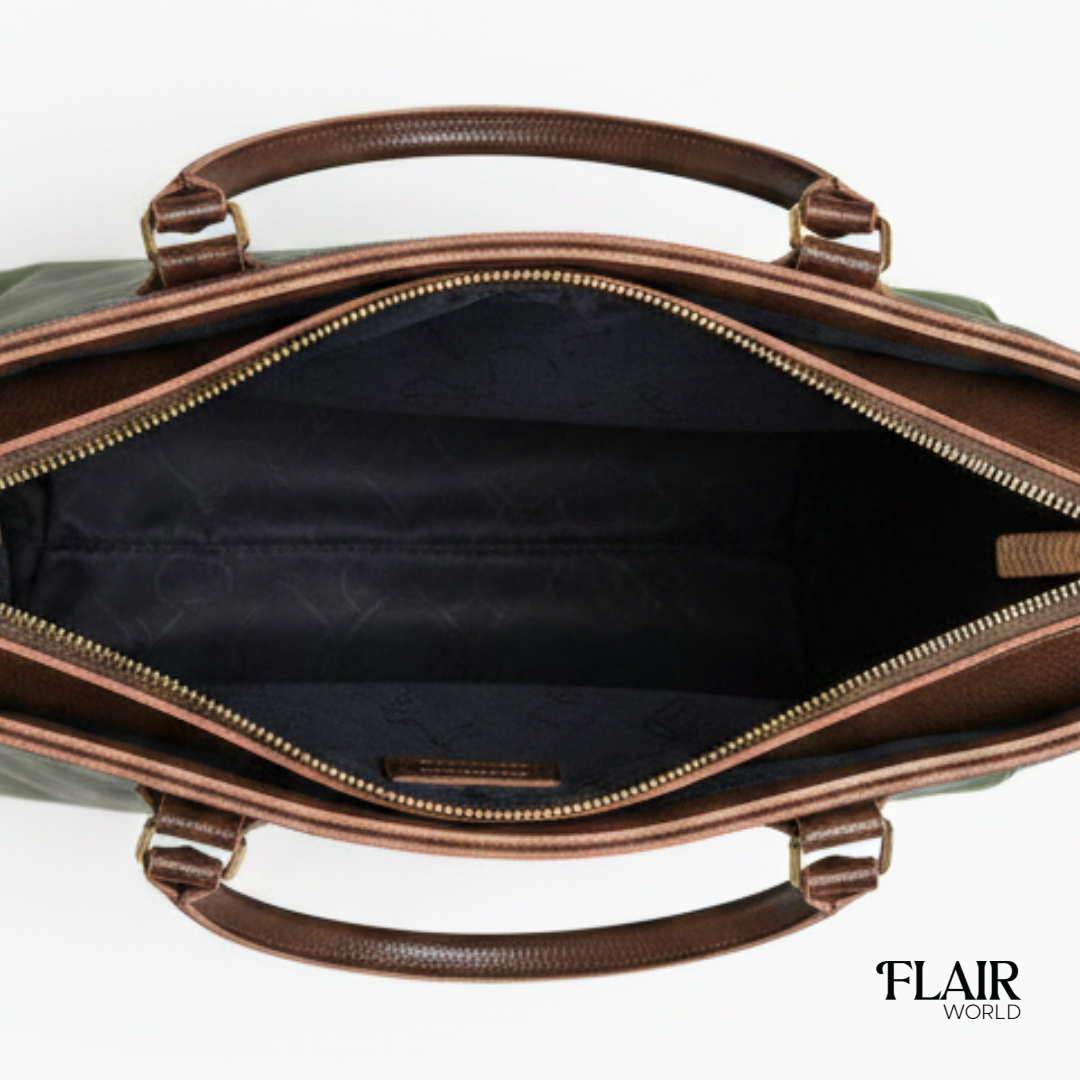 Caira Green Tote Bag