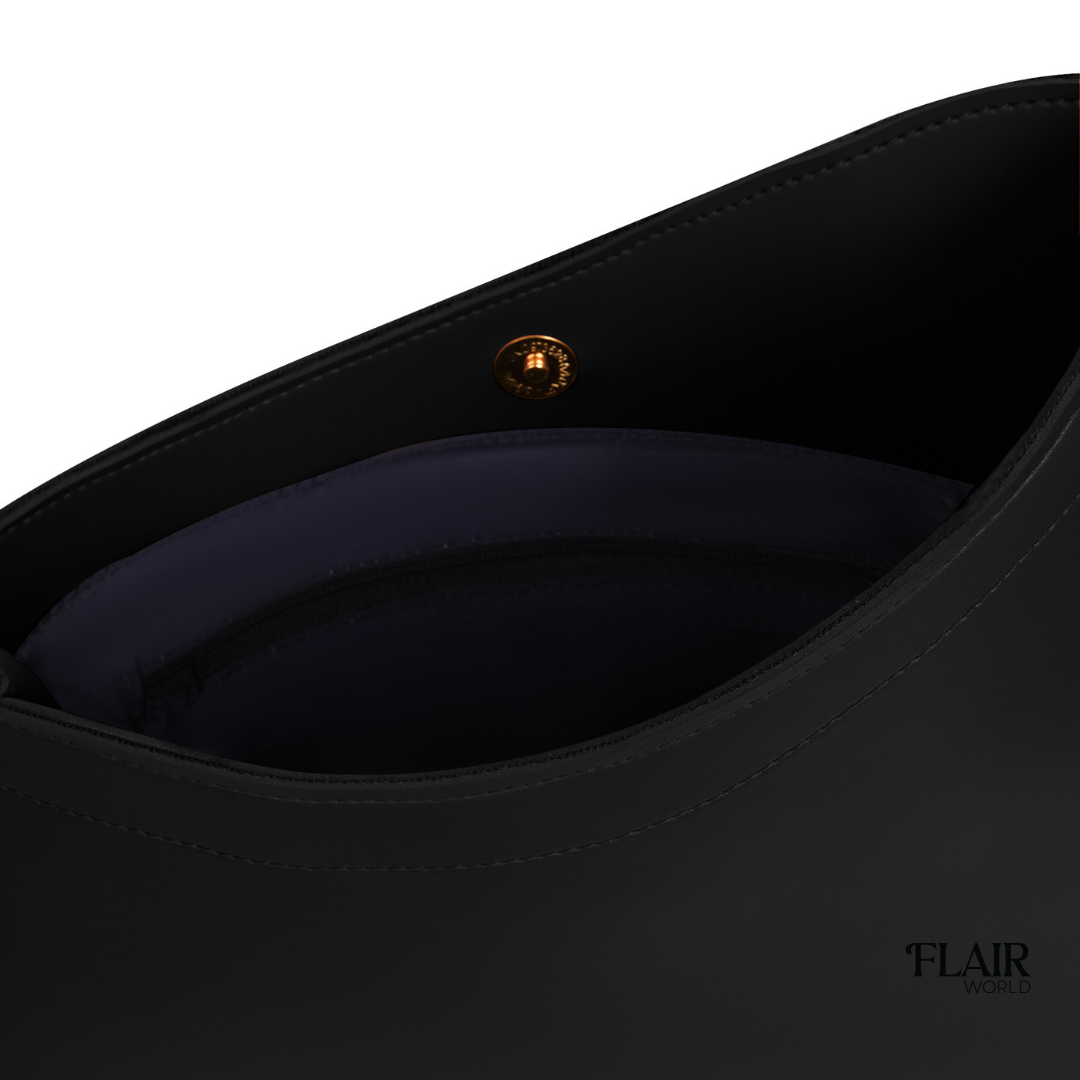 Diana Black Shoulder Bag