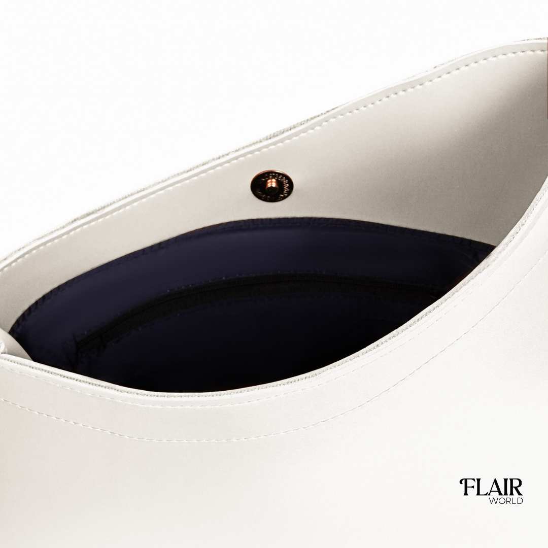 Diana White Shoulder Bag
