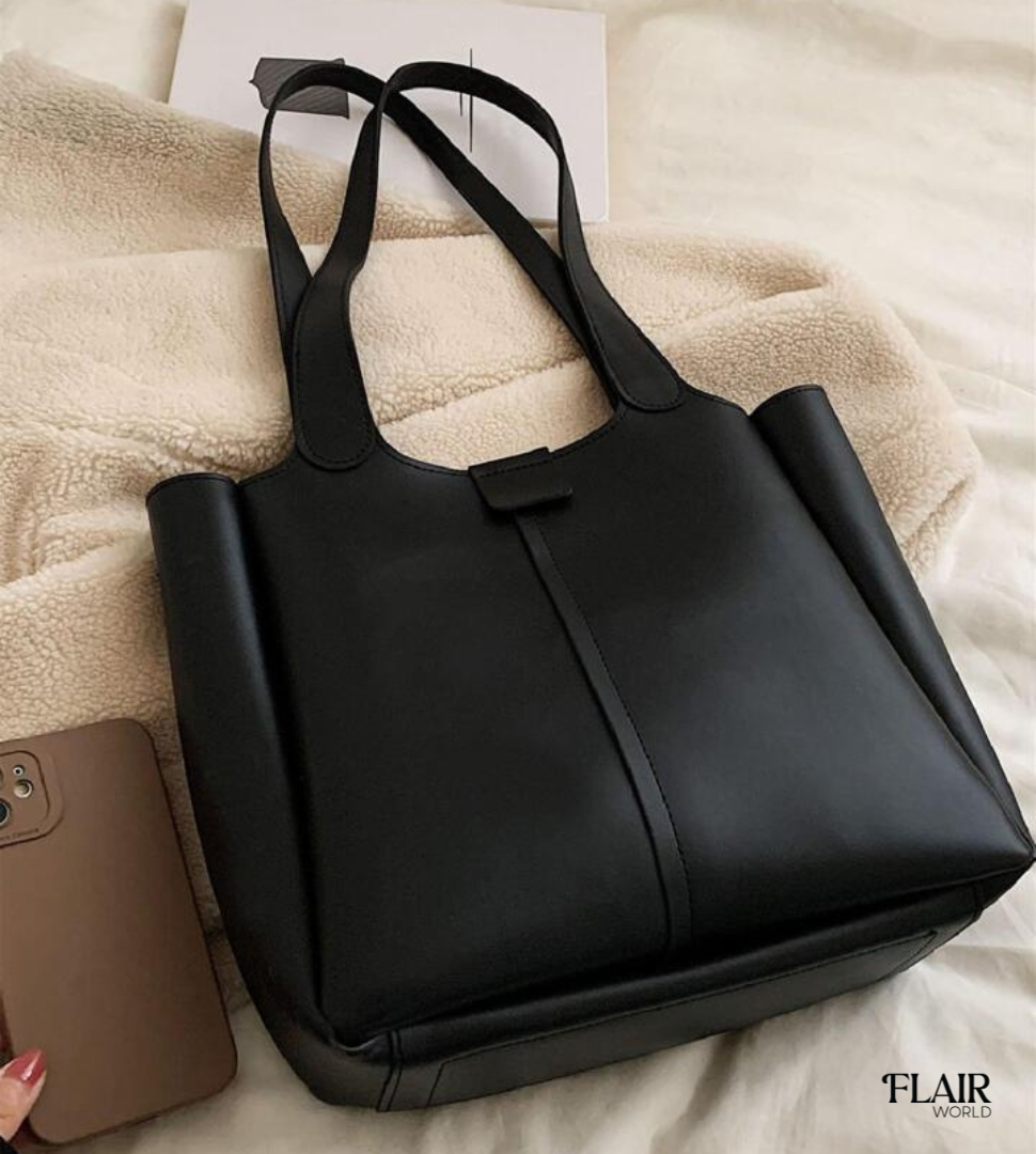 Cherry Black Tote Bag