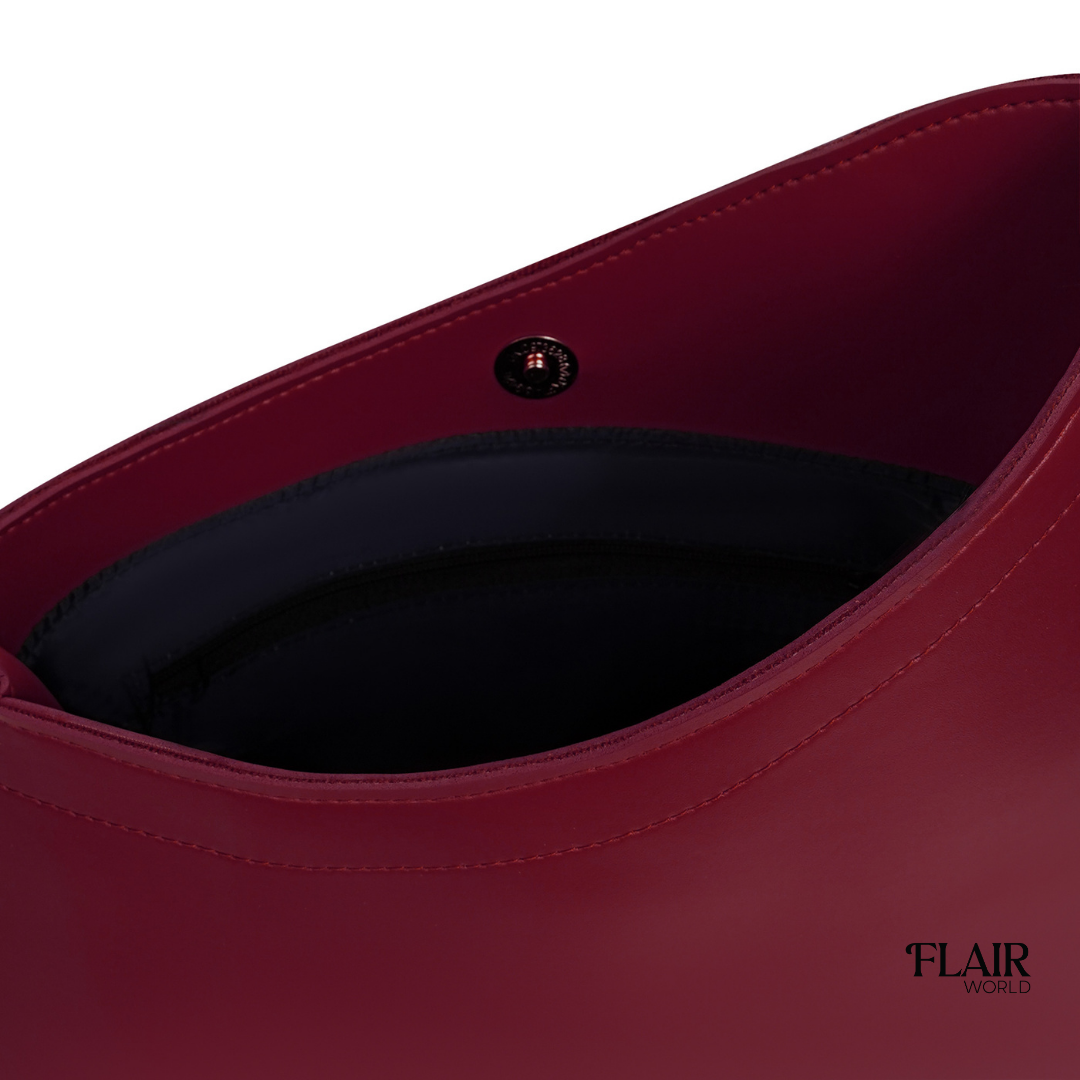 Diana Maroon Shoulder Bag