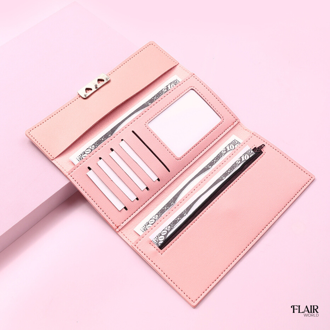 Evelyn Pink Wallet