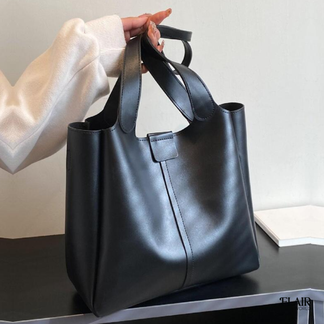 Cherry Black Tote Bag
