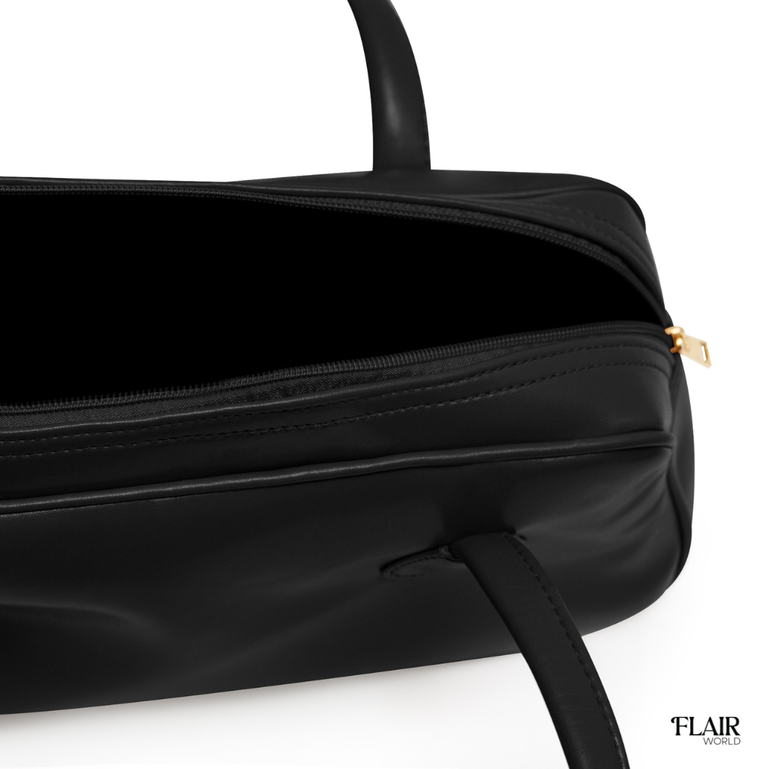 Lavisa Black Shoulder Bag
