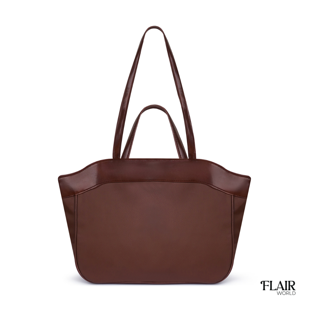Alba Brown Tote Bag