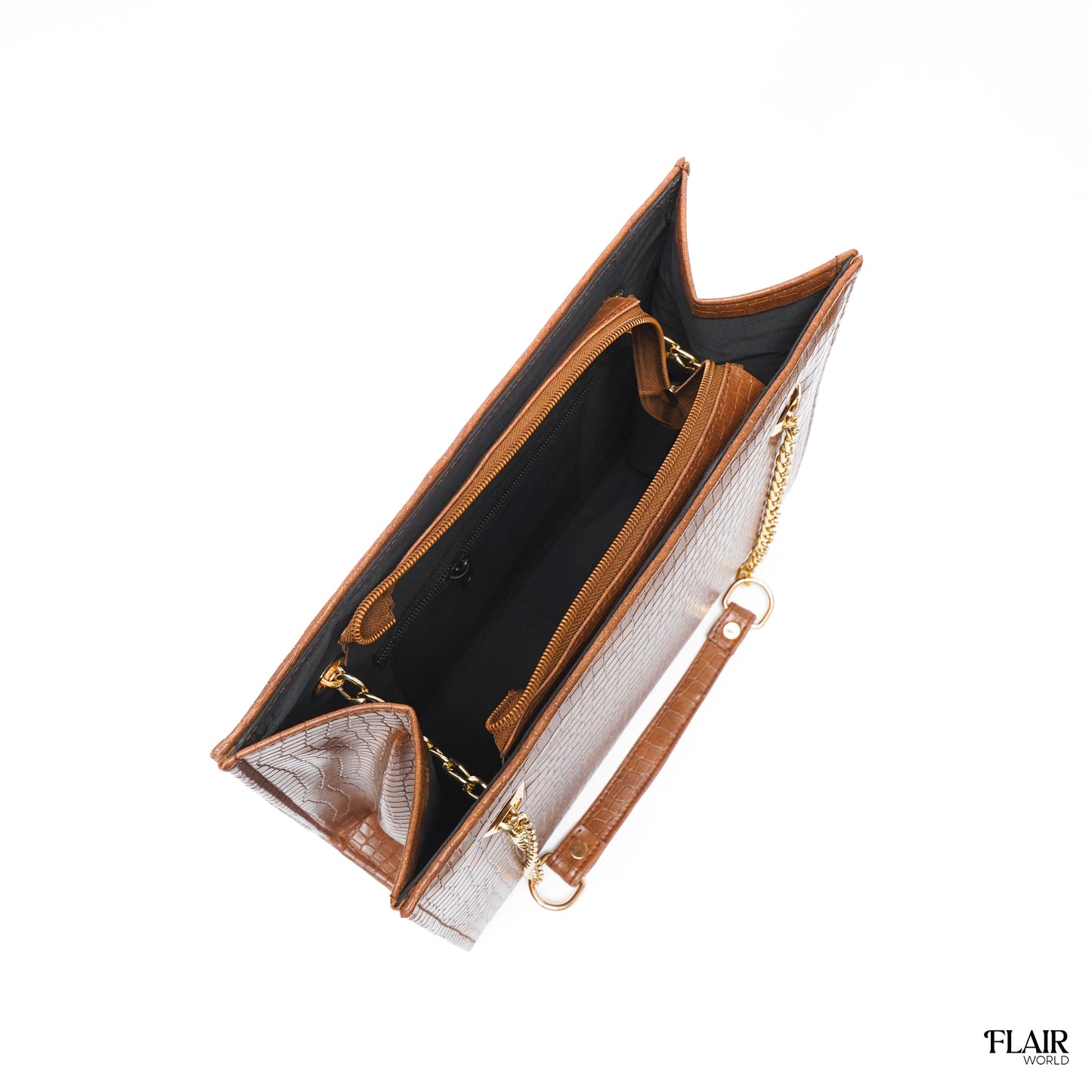 Manila Brown Shoulder Bag