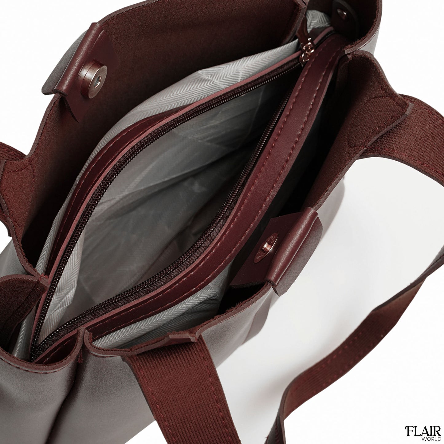 Cherry Brown Tote Bag