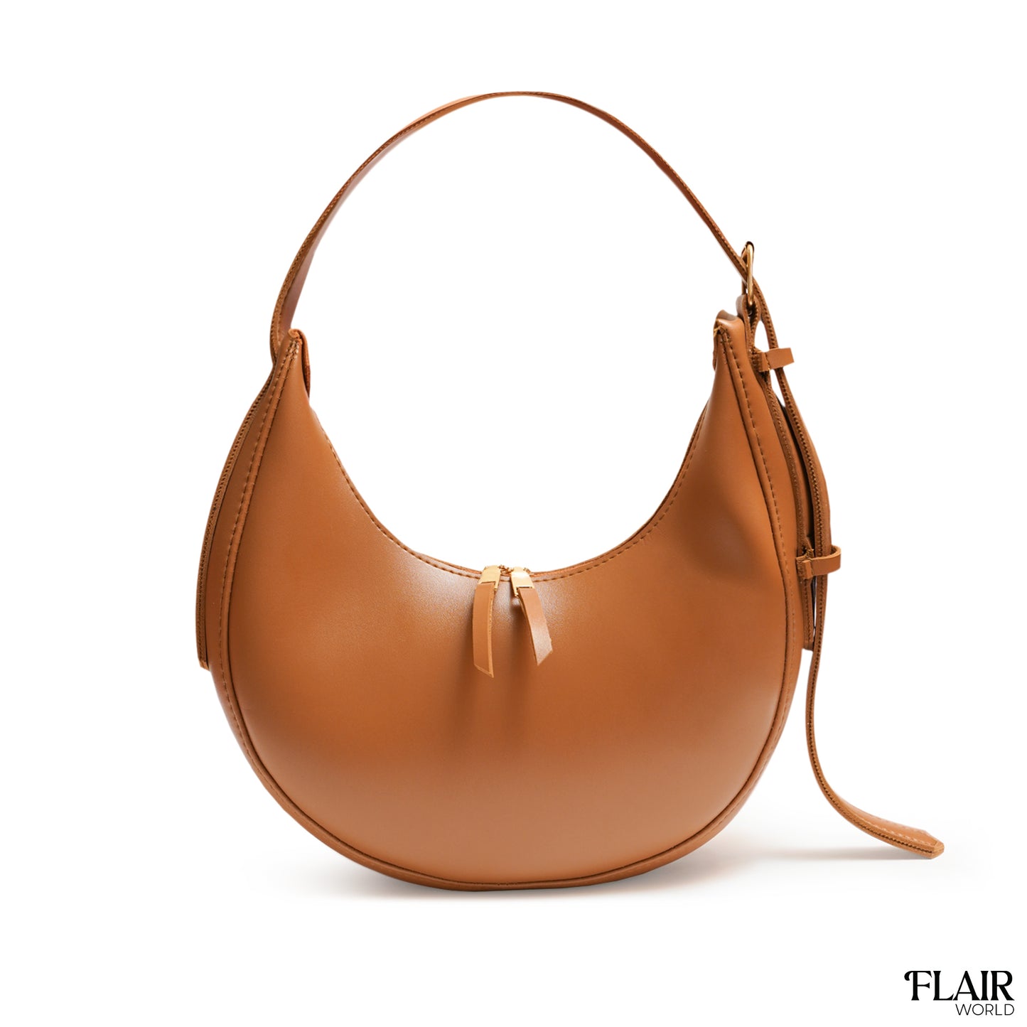 Claudia Brown Hobo Bag
