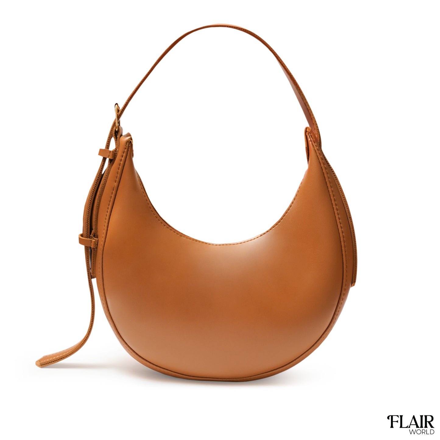 Claudia Brown Hobo Bag