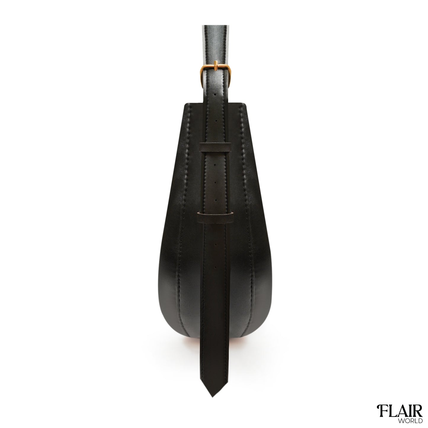 Claudia Black Hobo Bag