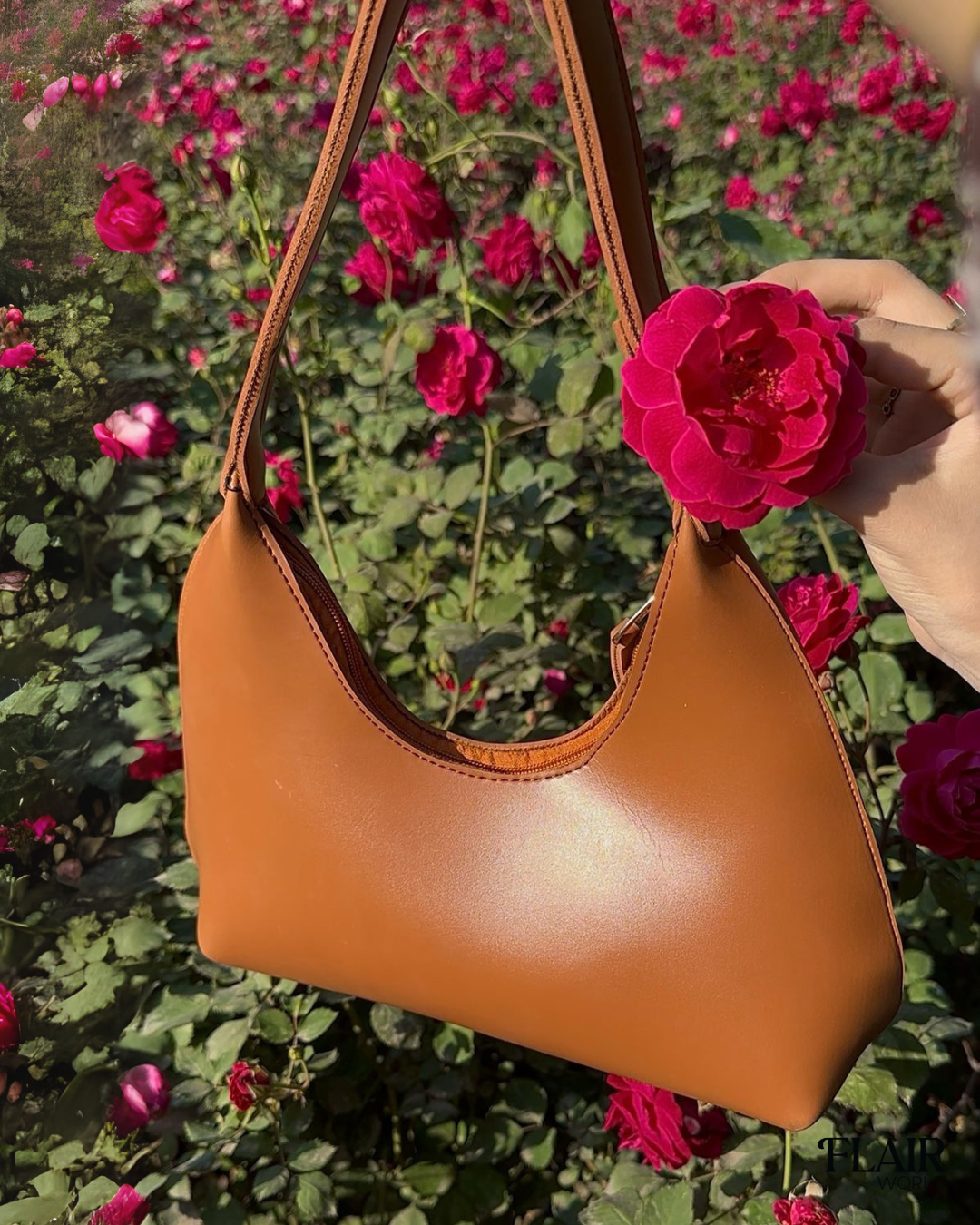Celina Brown Hobbo Bag