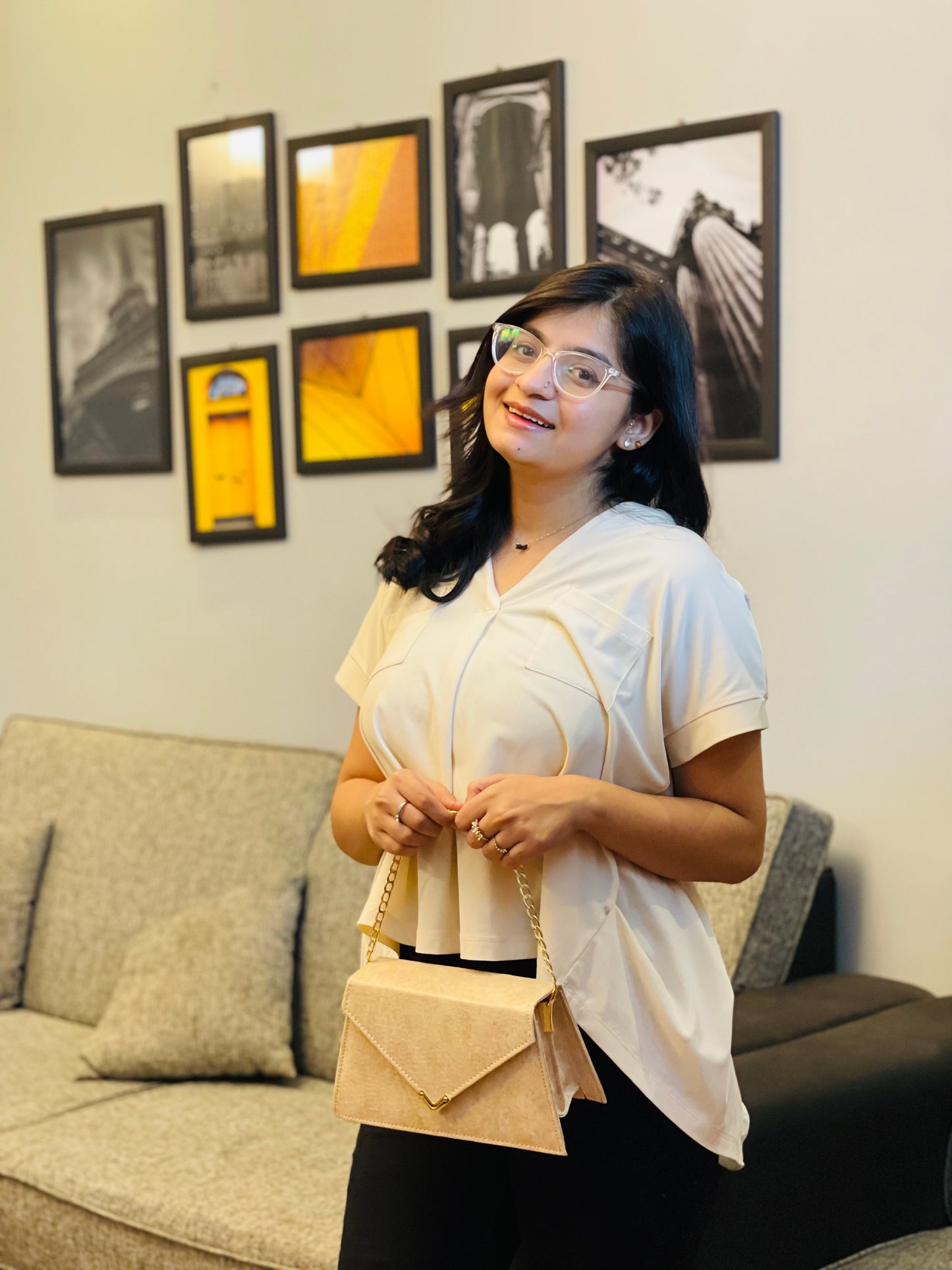 Envelope Beige Bag