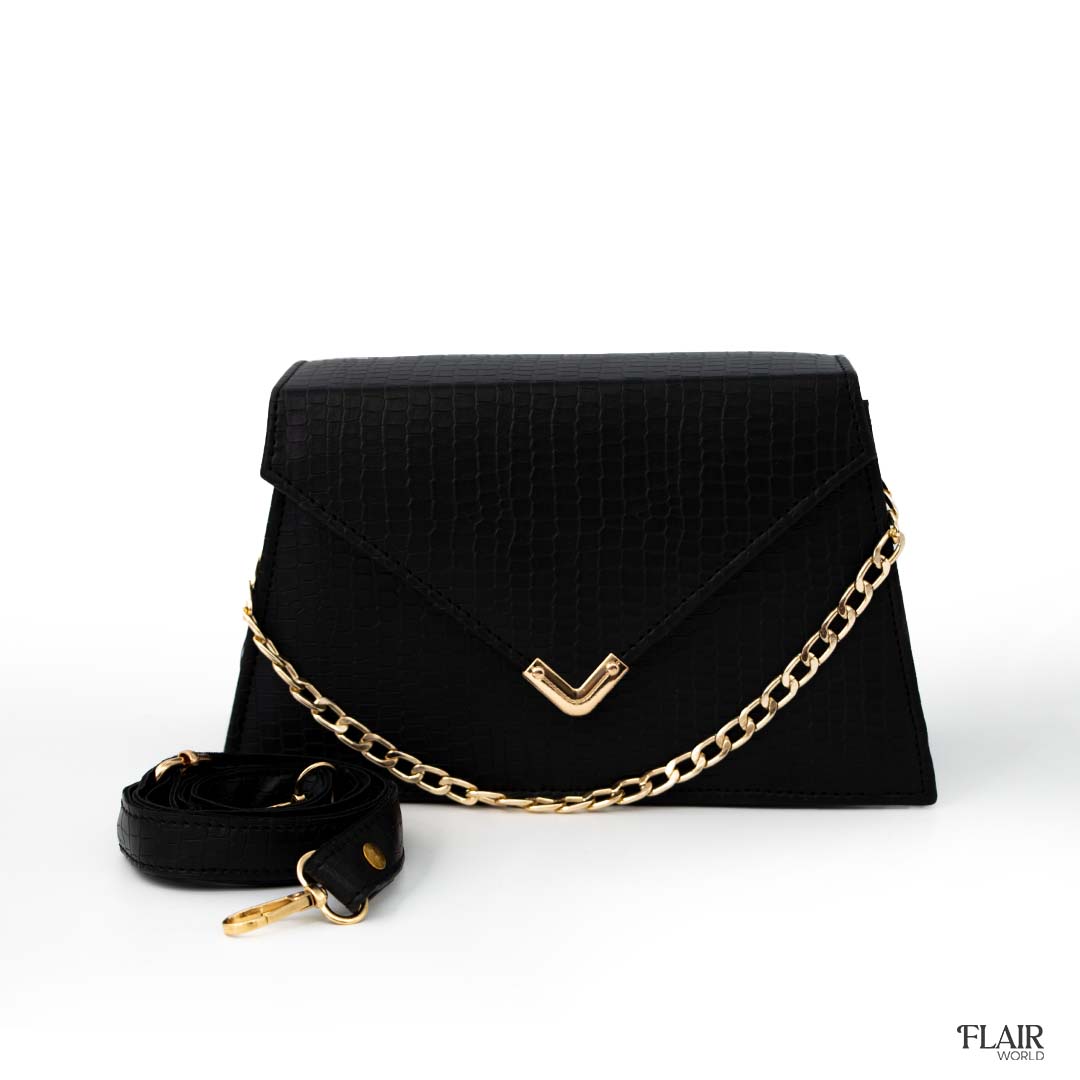 Envelope Black Bag