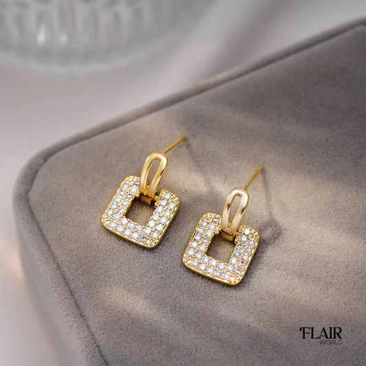 Kiara Square Studs
