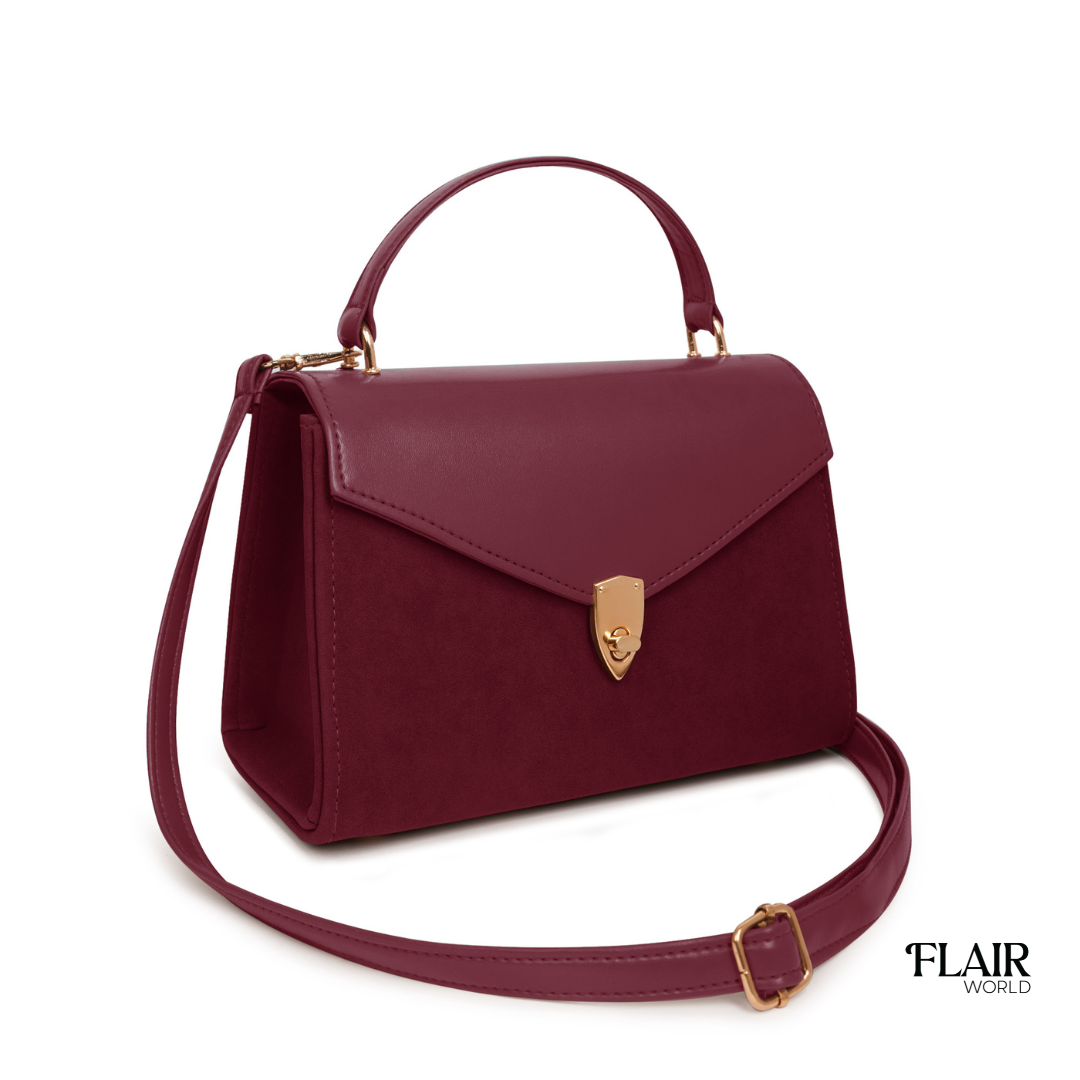 Candela Maroon Bag