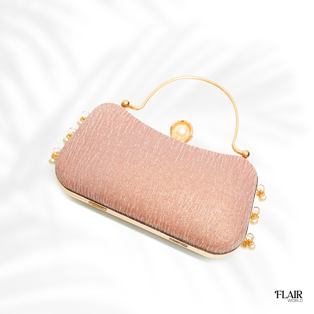 Leena Pink Clutch