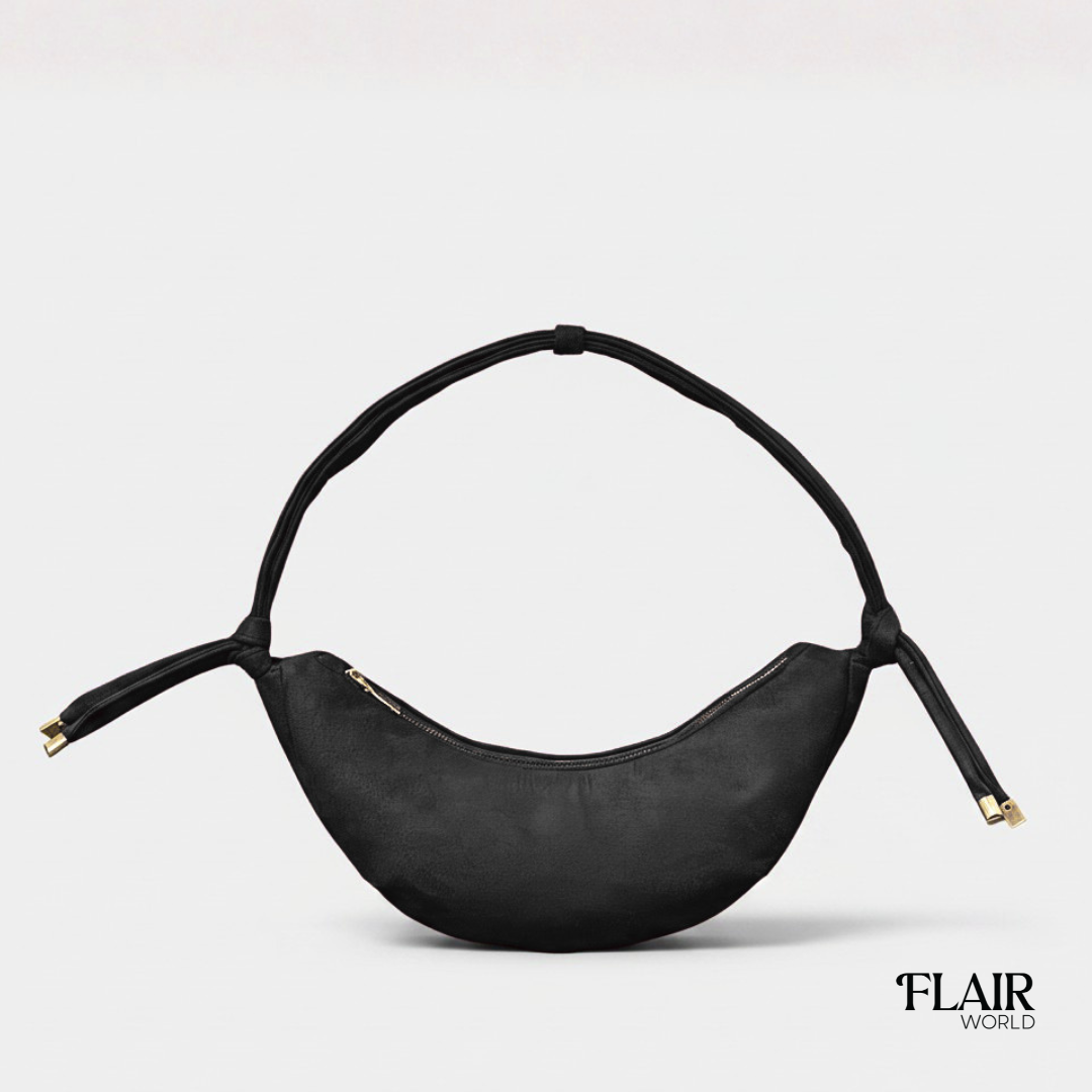 Hannah Black Boat Bag