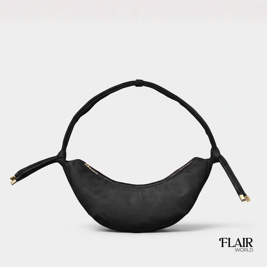 Hannah Black Boat Bag