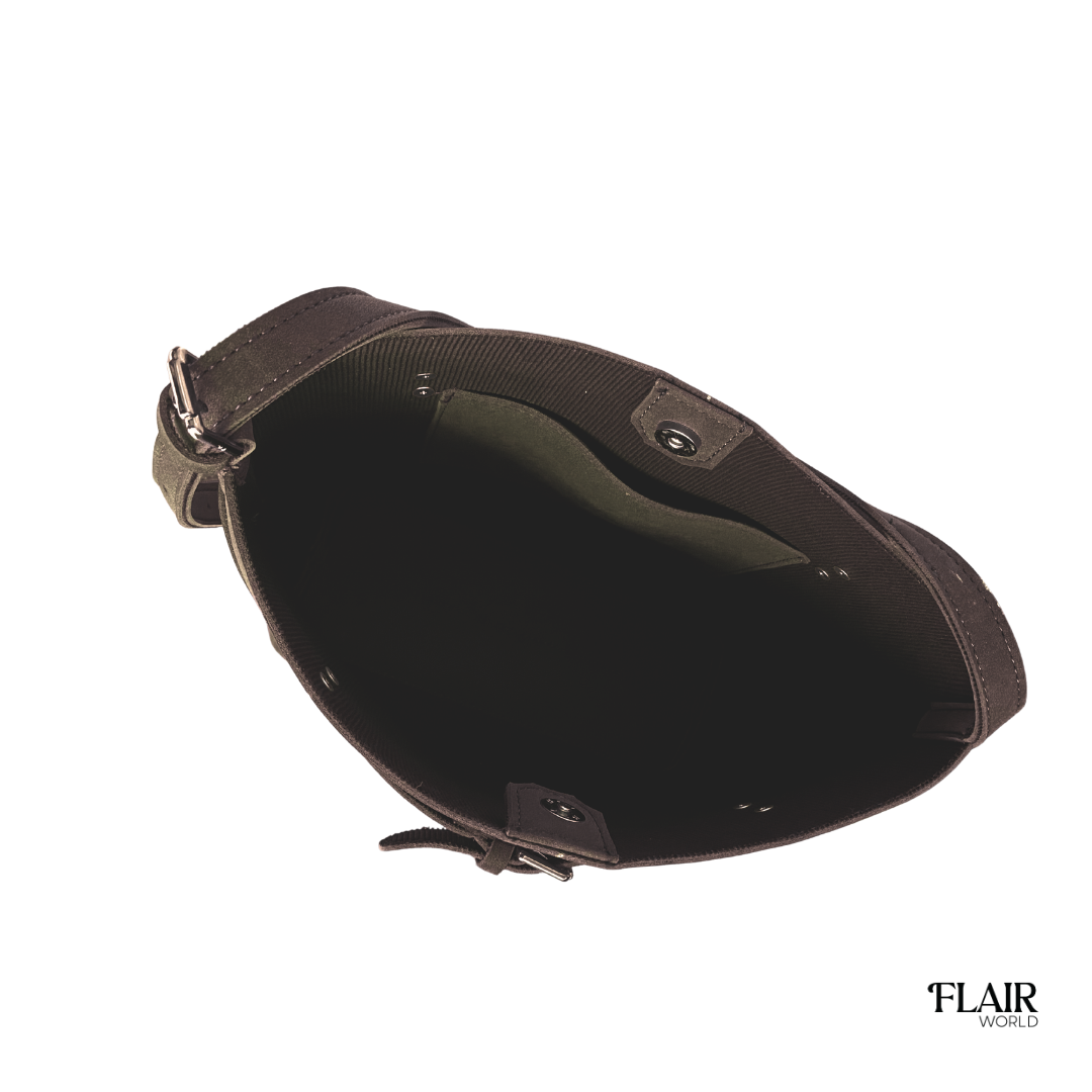 Christy Dark Brown Bucket Tote Bag