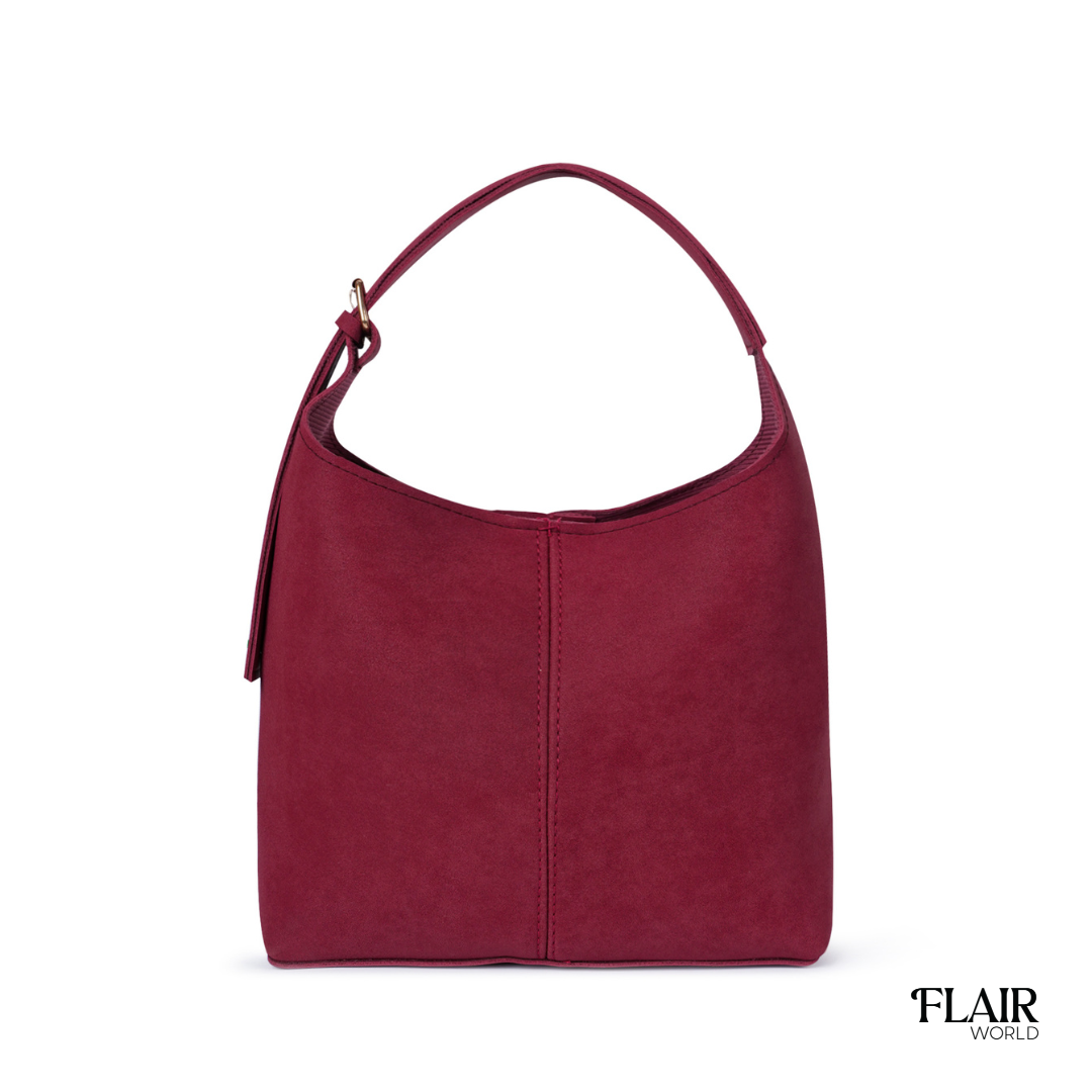 Rachel Maroon Hand Bag
