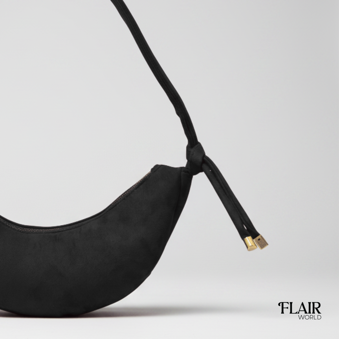 Hannah Black Boat Bag