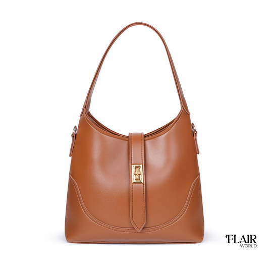 Mona Brown Hand Bag