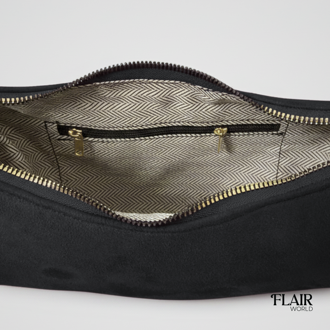 Hannah Black Boat Bag