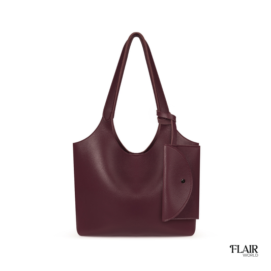 Sansa Coffee Brown Tote Bag
