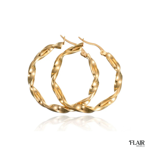 Vini Gold Hoops