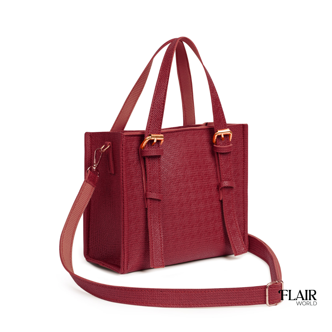 Roseline Maroon Bag