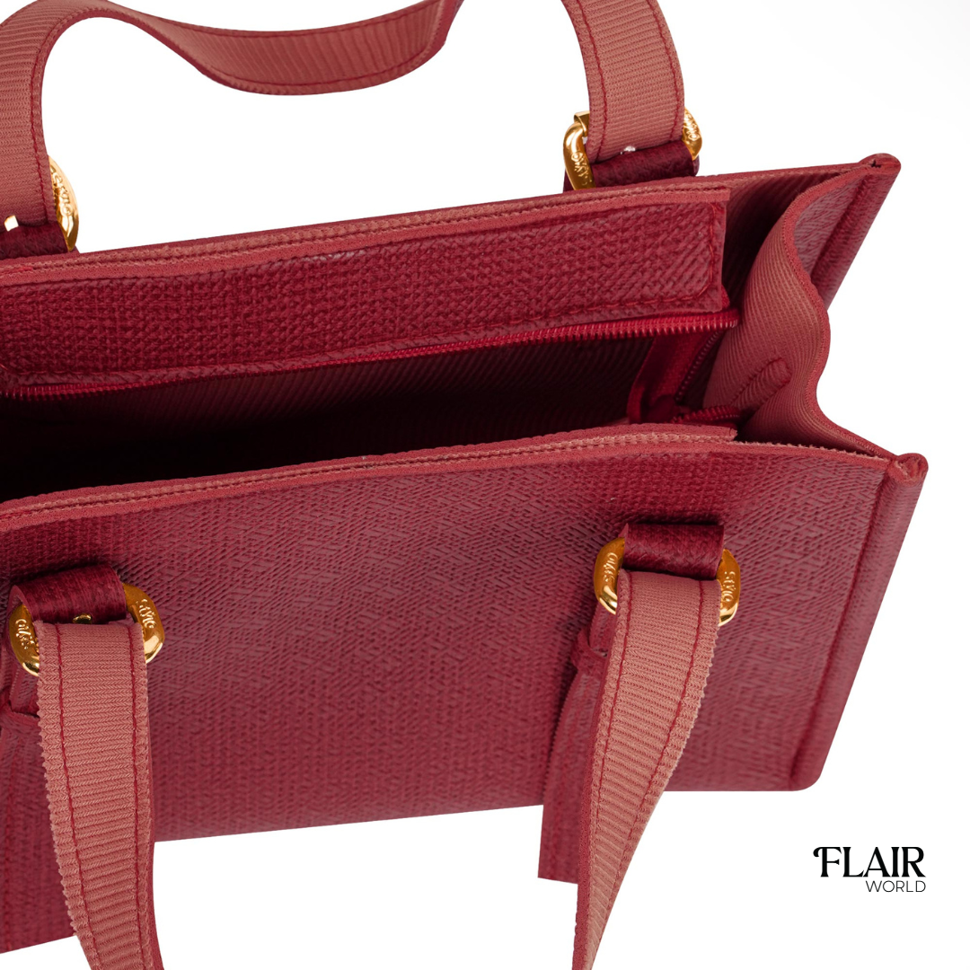 Roseline Maroon Bag